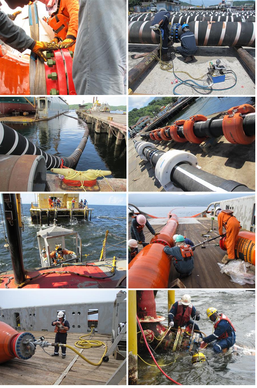 Dunlop marine hose - Marine hose support services